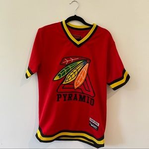 Black Pyramid Jersey shirt Indians